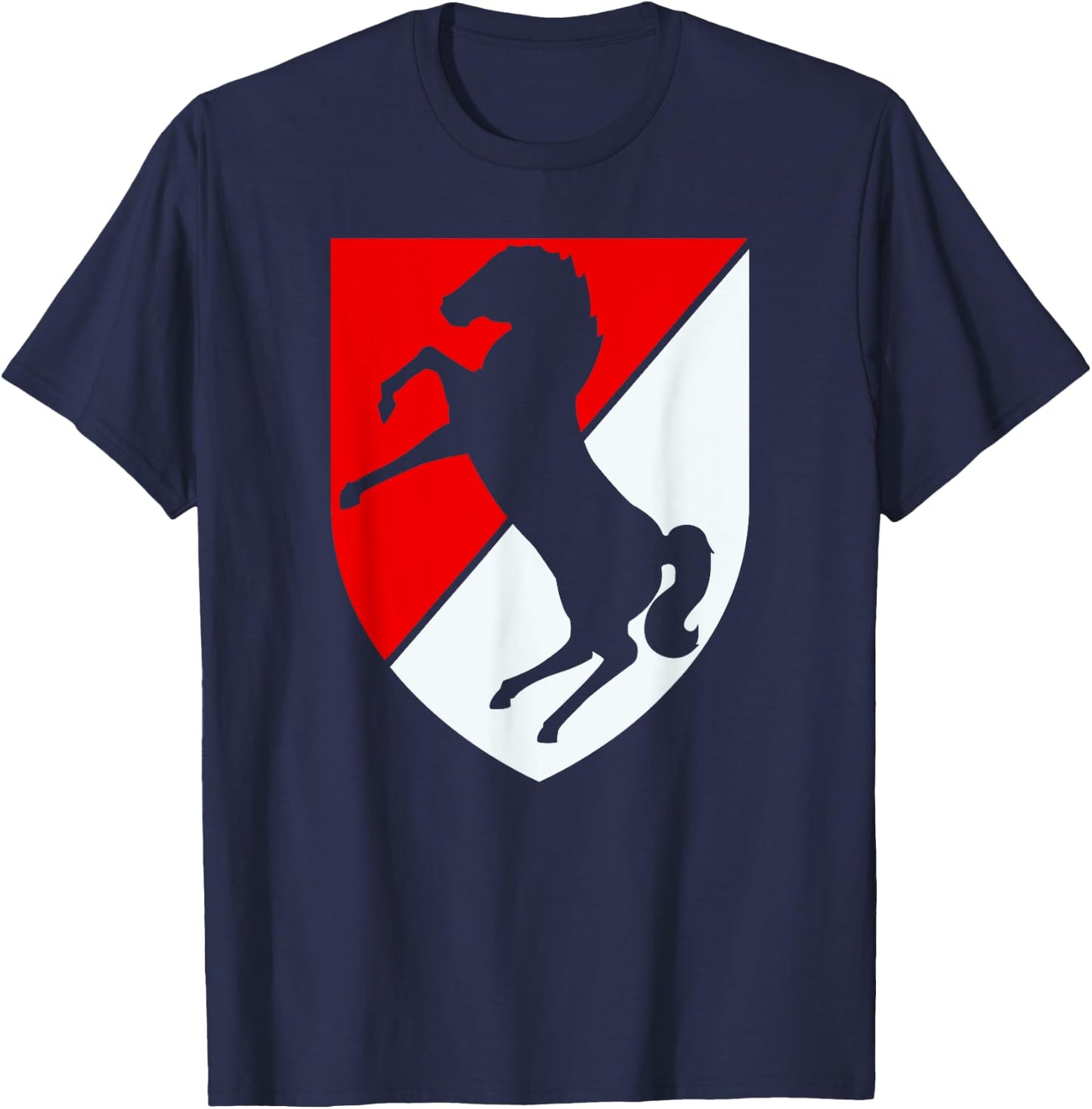 11th Armored Cavalry Regiment 11 ARC T-Shirt - T-Shirt | Navy