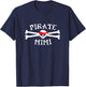 Pirate Mimi Shirt, Funny Cute Skull _ Crossbones Gift T-Shirt - T-Shirt | Navy