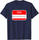 Little Bobby Tables - SQL Injection - Penetration Tester T-Shirt - T-Shirt | Navy