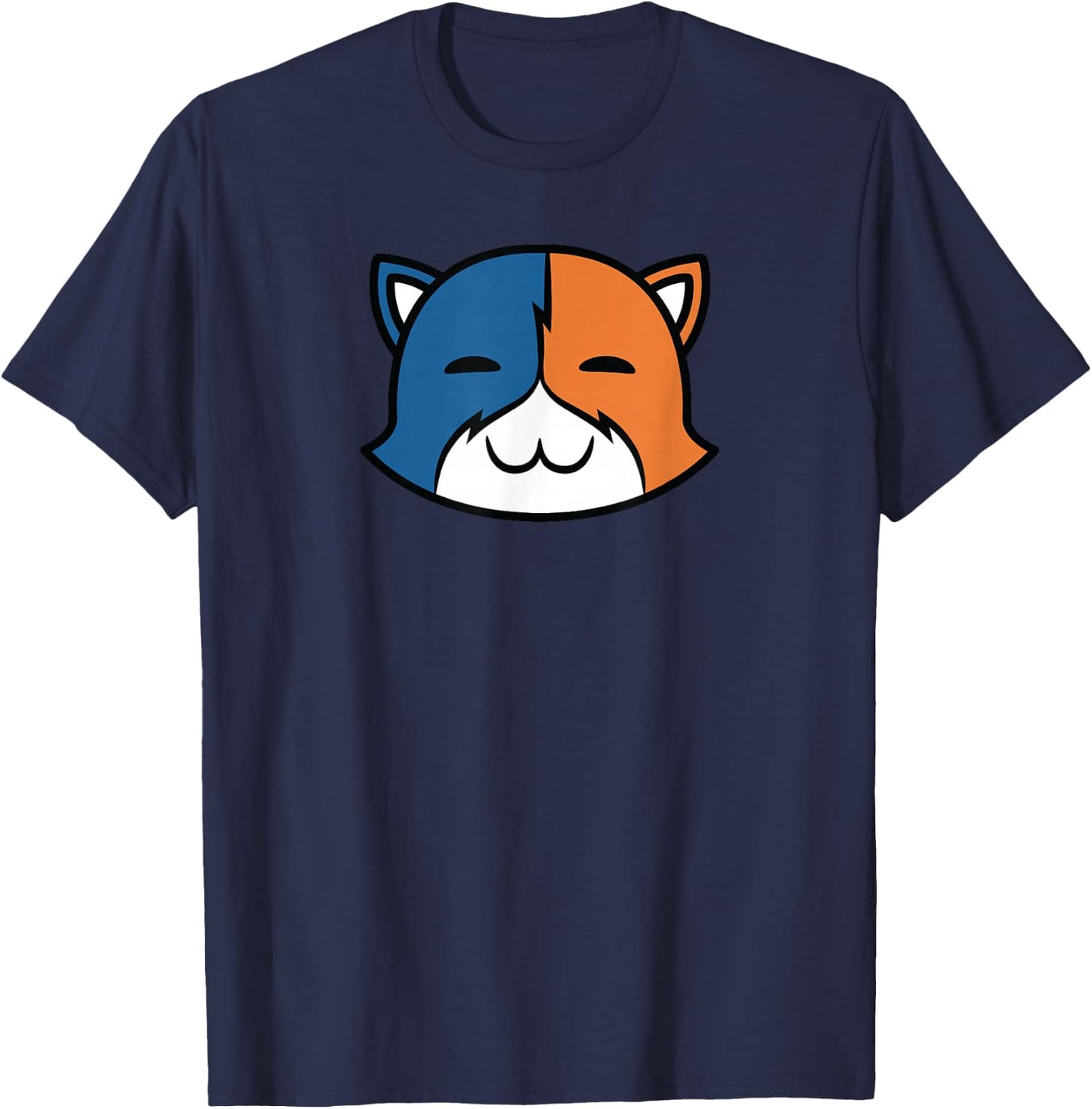 Fortnite Smile Meowscles T-Shirt - T-Shirt | Navy