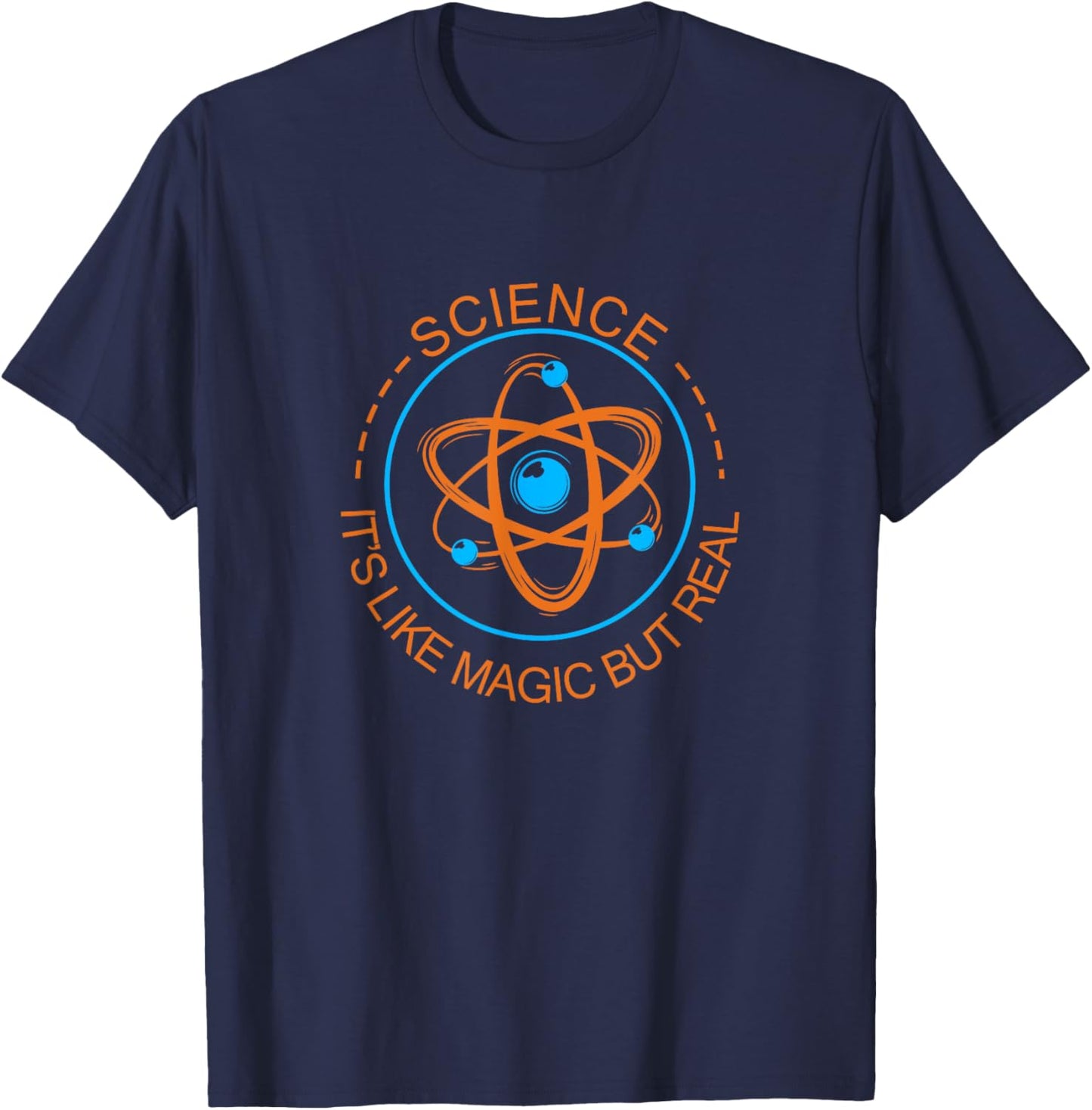 periodic Table Student Science its like Magic but real T-Shirt - T-Shirt | Navy