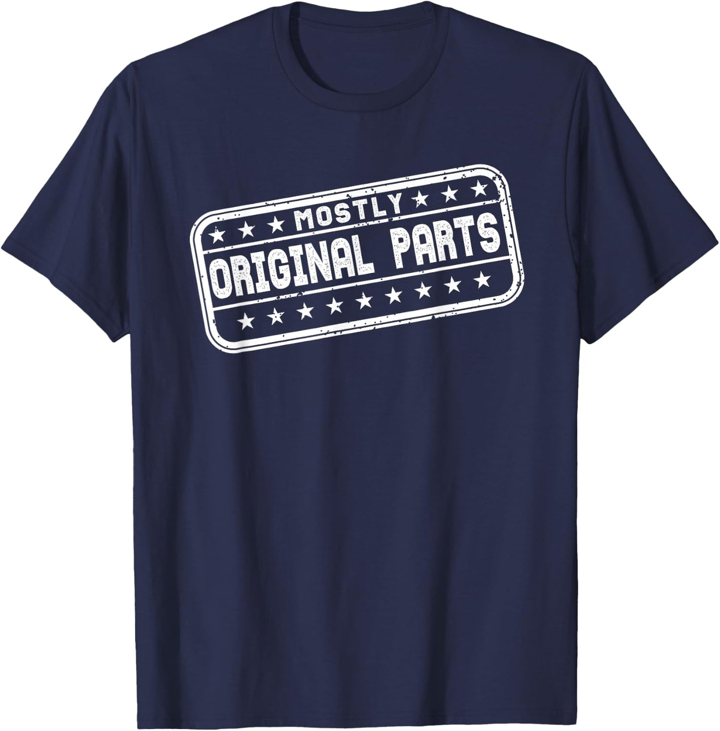 Funny Car Guy Replacement Surgery Gift Old Dude Shirt T-Shirt - T-Shirt | Navy