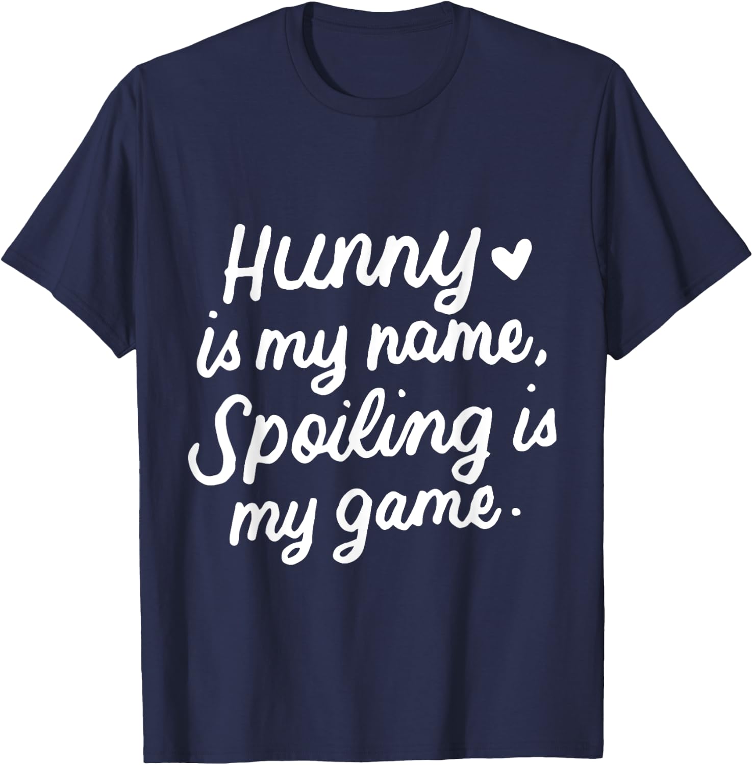 Hunny Is My Name Funny Gifts for Grandma Grandmother T-Shirt - T-Shirt | Navy