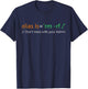 Don't mess with your admin funny programmer T-Shirt - T-Shirt | Navy