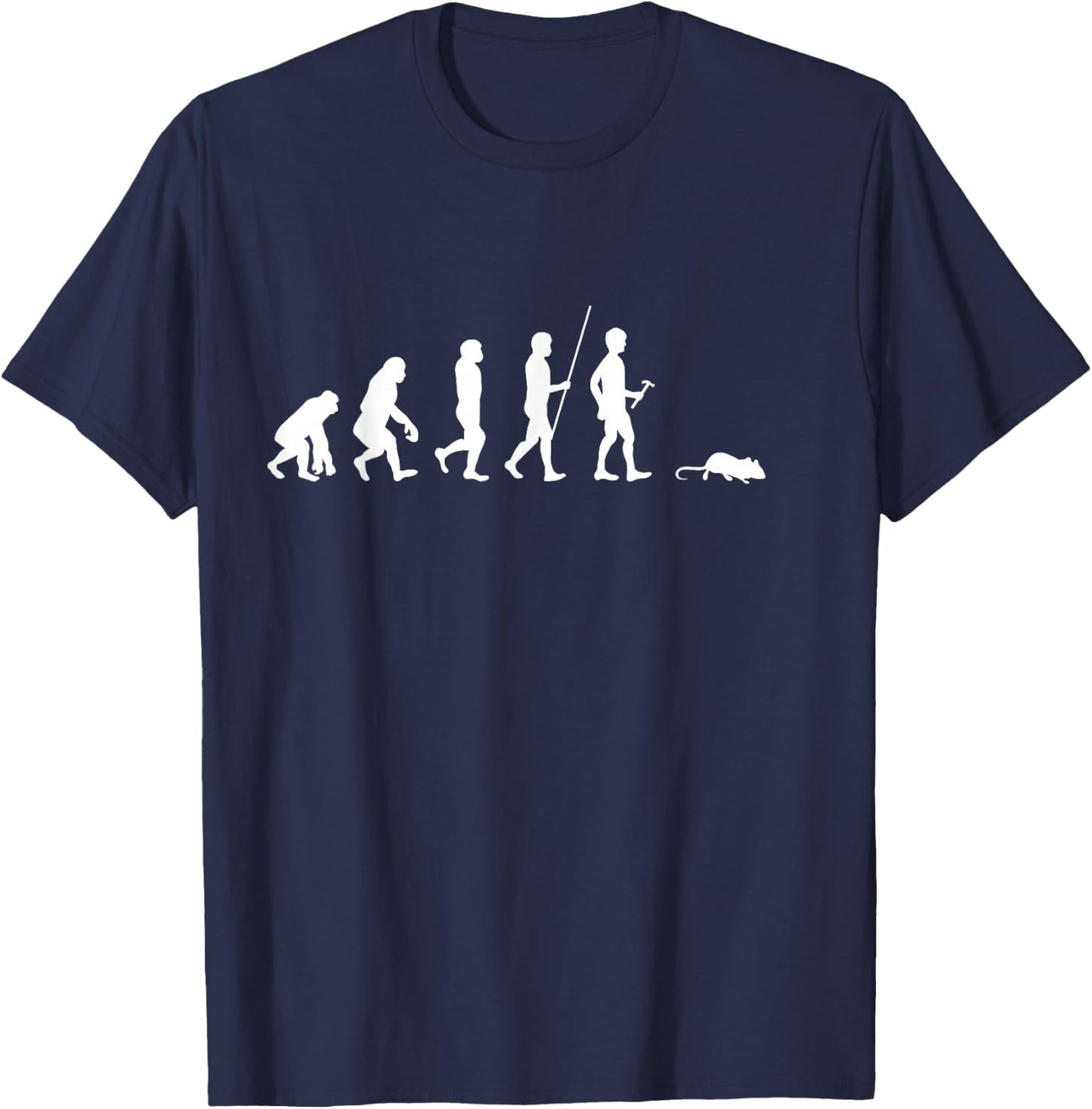 Mouse Gifts Women Kids Mice Ratón Maus Coward Pet T-Shirt - T-Shirt | Navy