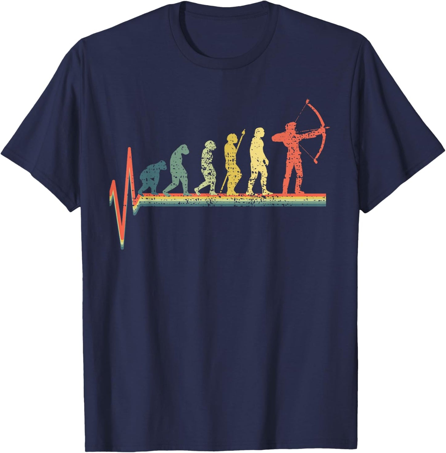 Bow Hunter Hunting Gift Funny Archery T-Shirt - T-Shirt | Navy
