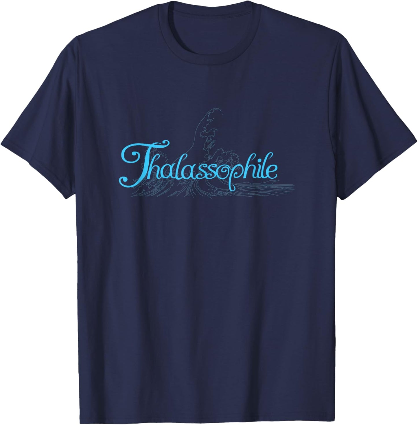 Thalassophile in Love with the Ocean T-Shirt - T-Shirt | Navy