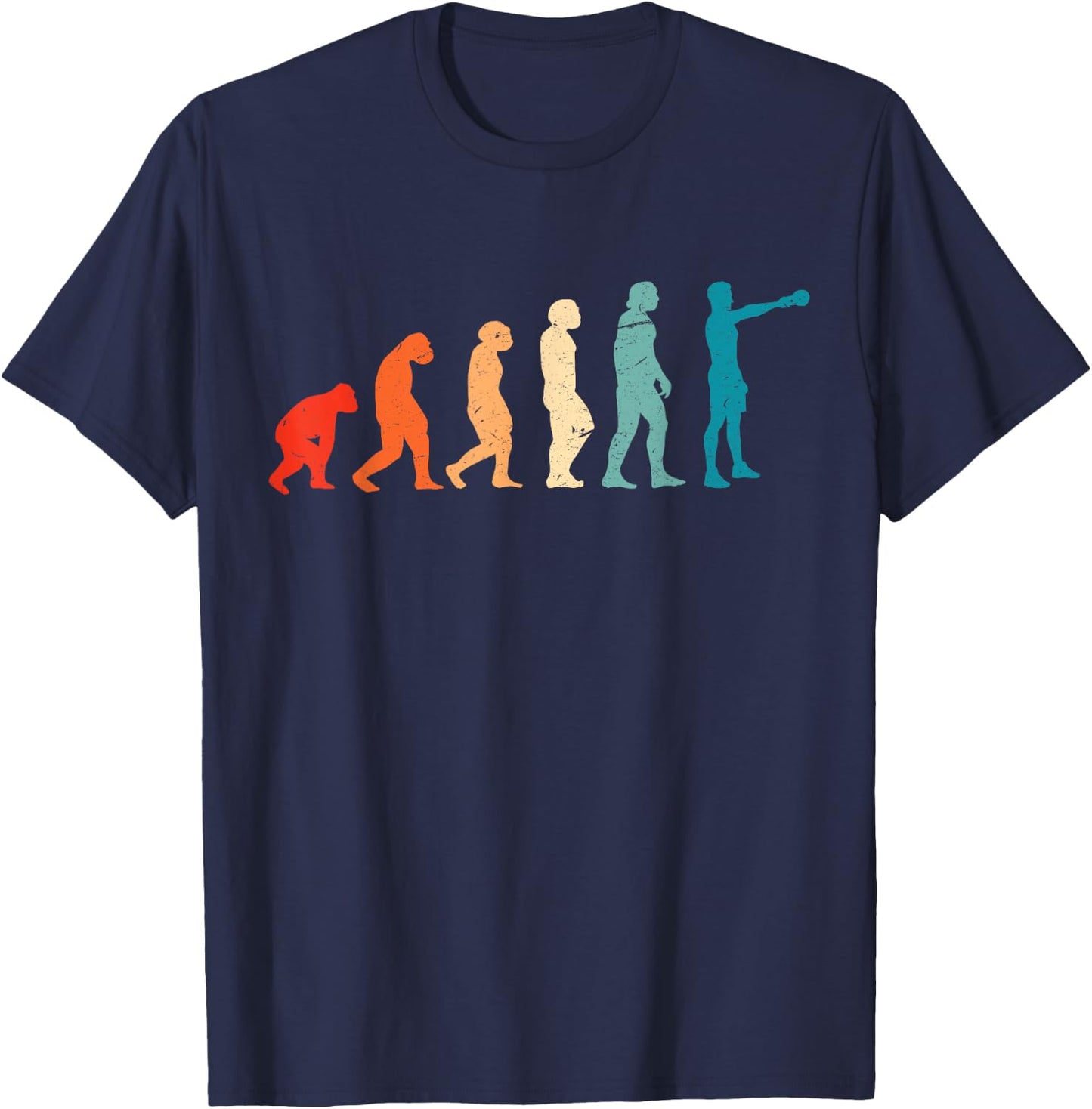 Development of a kettlebell T-Shirt - T-Shirt | Navy