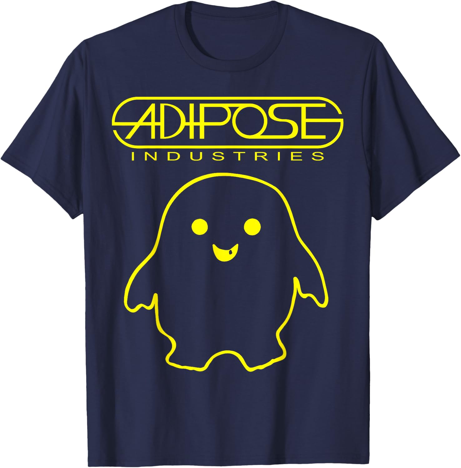 Spacetime-Tour Adipose Iconic SciFi Adventure Fan T-Shirt - T-Shirt | Navy