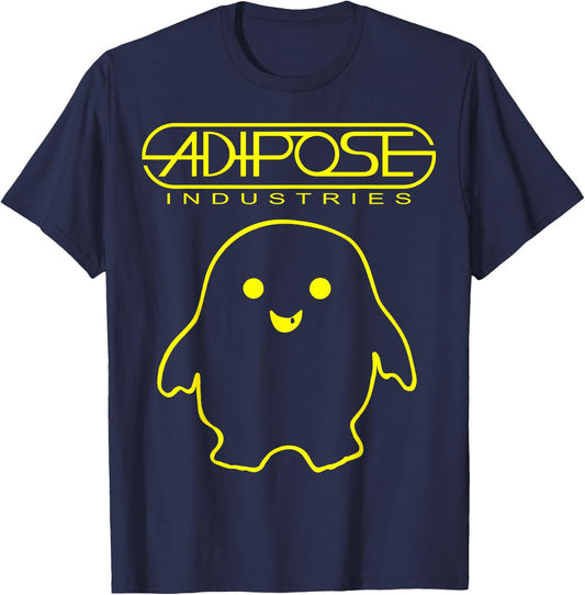 Spacetime-Tour Adipose Iconic SciFi Adventure Fan T-Shirt - T-Shirt | Navy