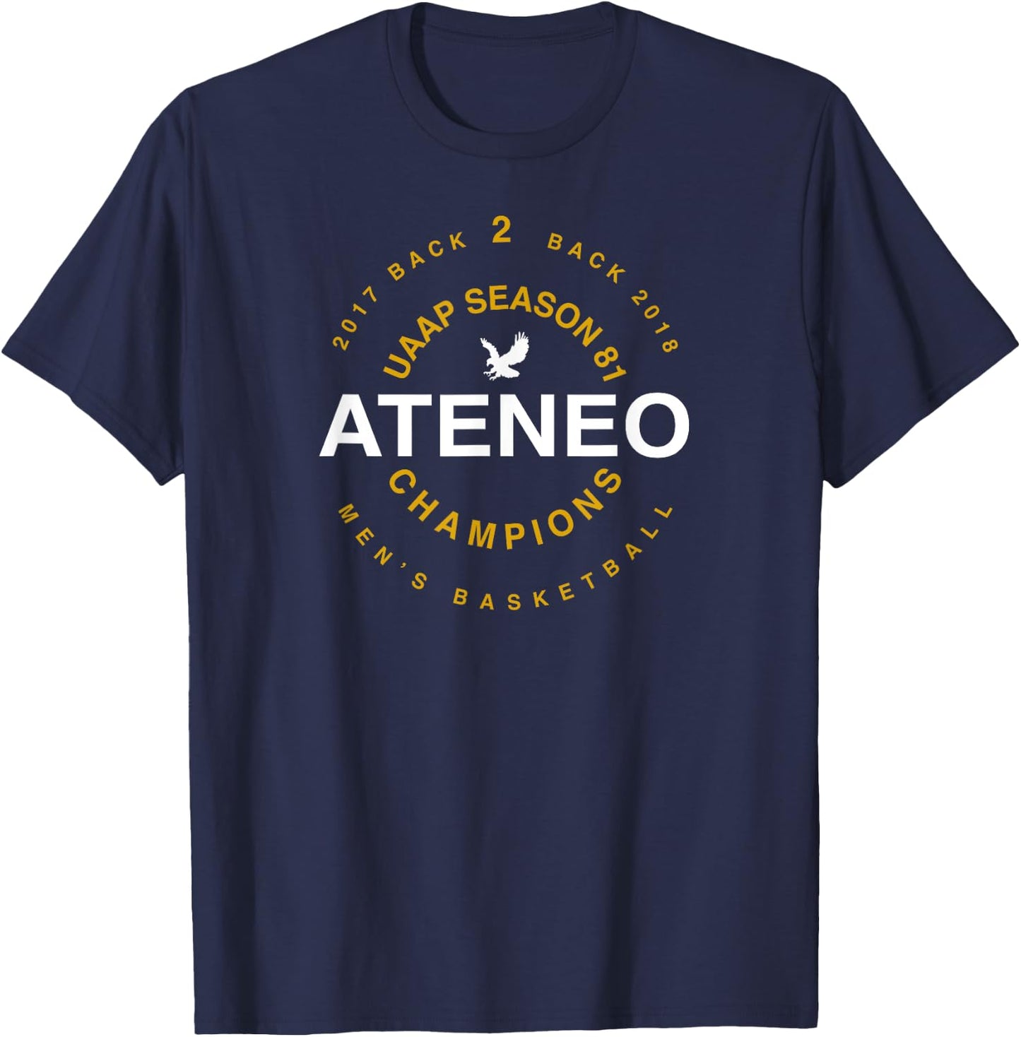 Ateneo UAAP Champions T-Shirt - T-Shirt | Navy