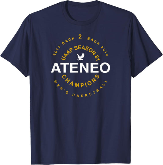 Ateneo UAAP Champions T-Shirt - T-Shirt | Navy