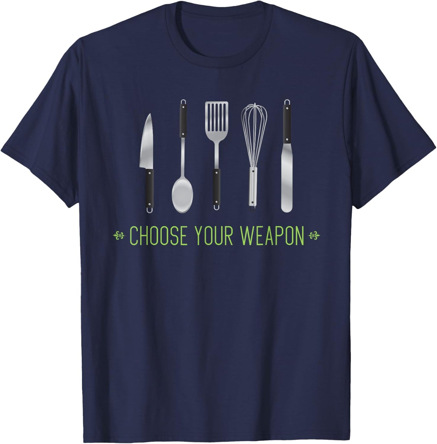 Koch Design Youth Chef Cooking Love Baking T-Shirt - T-Shirt | Navy