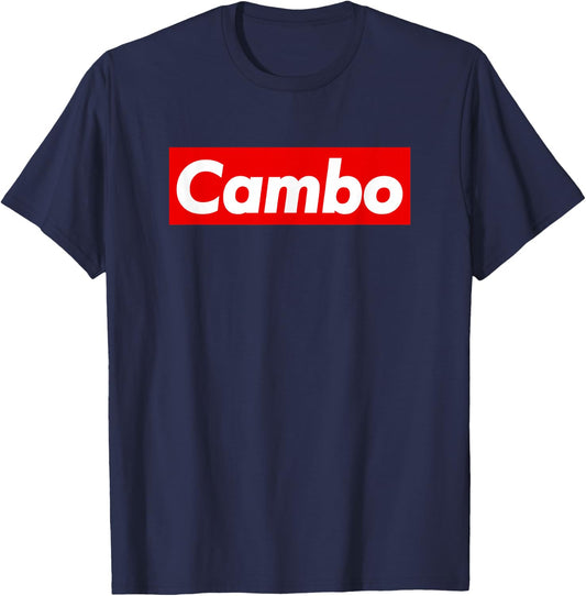 Cambo Block Cambodian Khmer Shirt T-Shirt - T-Shirt | Navy