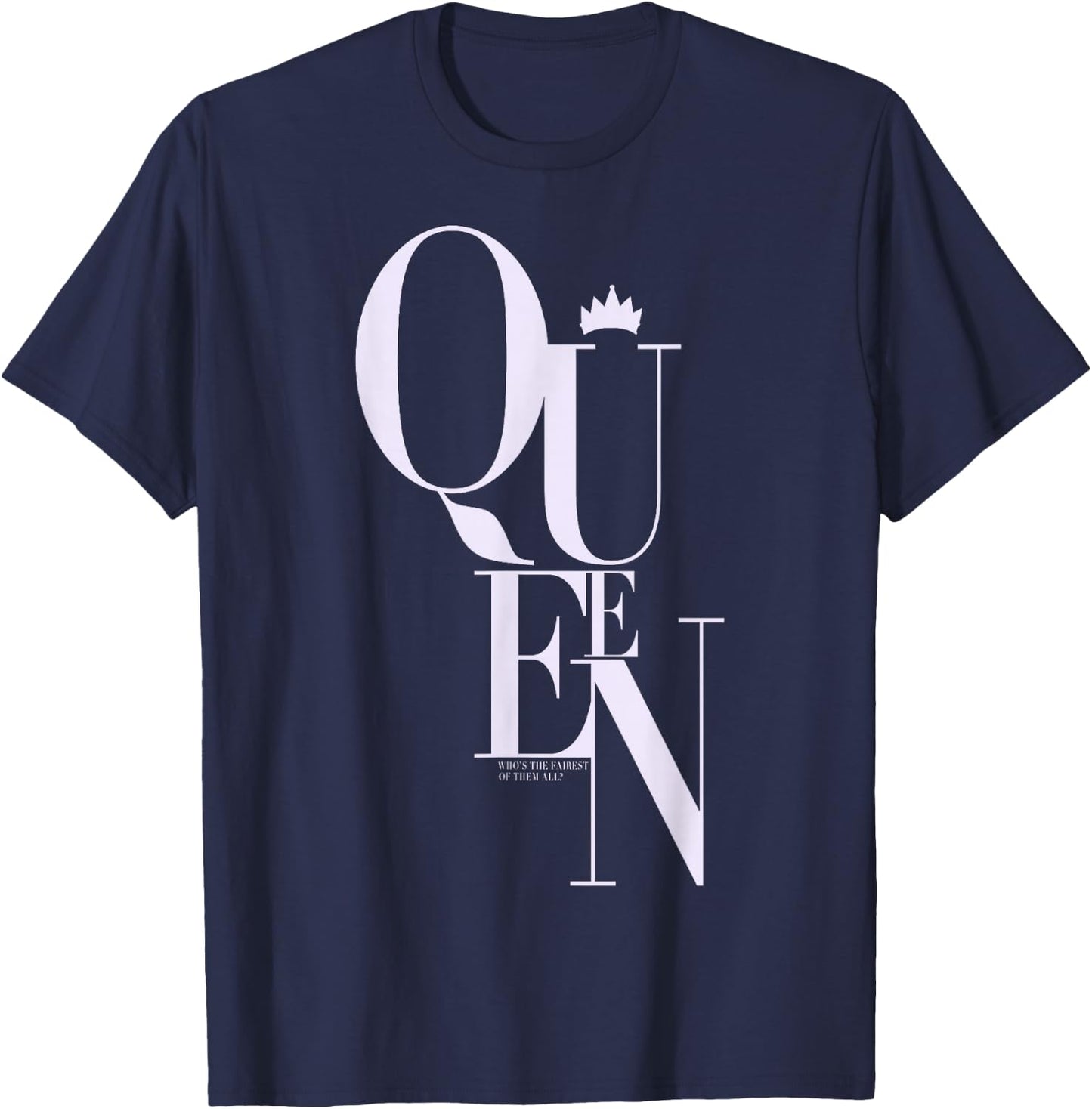 Disney Snow White Evil Queen Quote Graphic T-Shirt - T-Shirt | Navy
