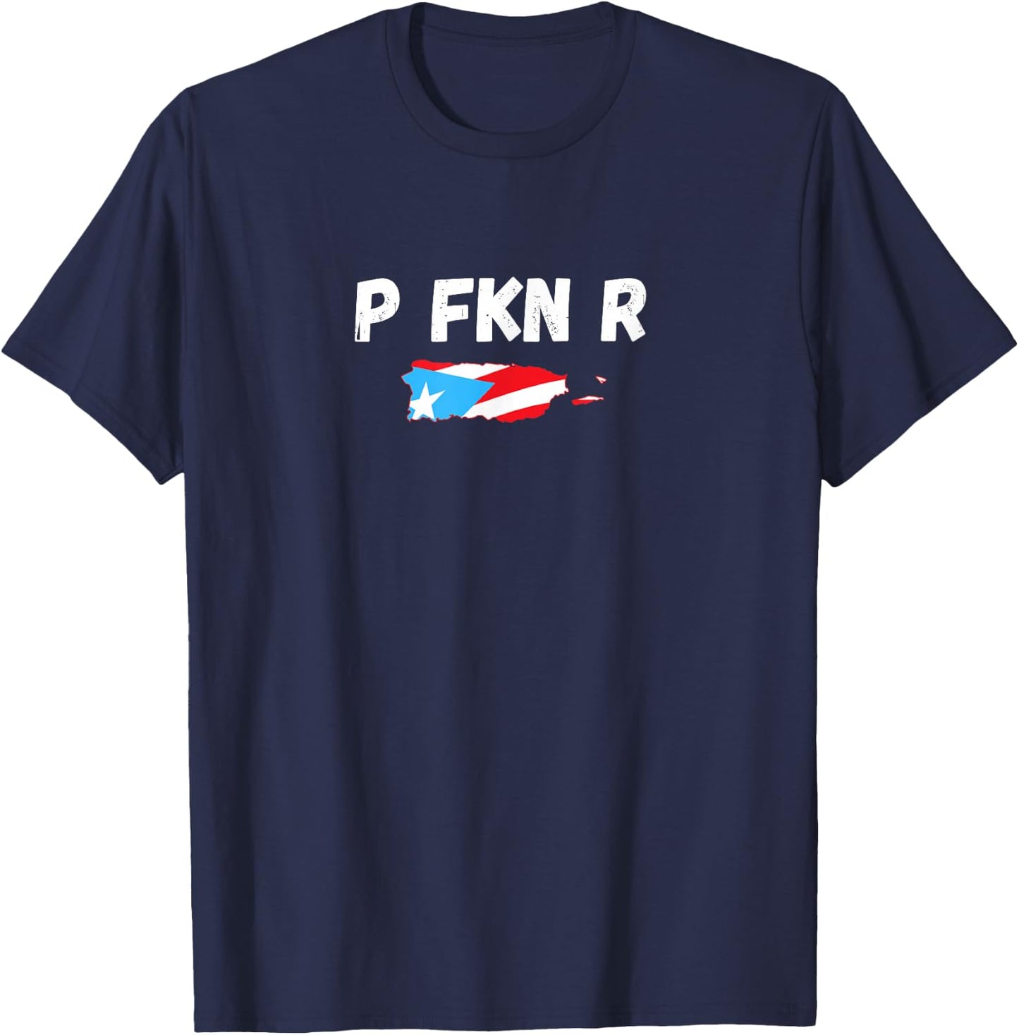 P Fkn R T-Shirt - T-Shirt | Navy