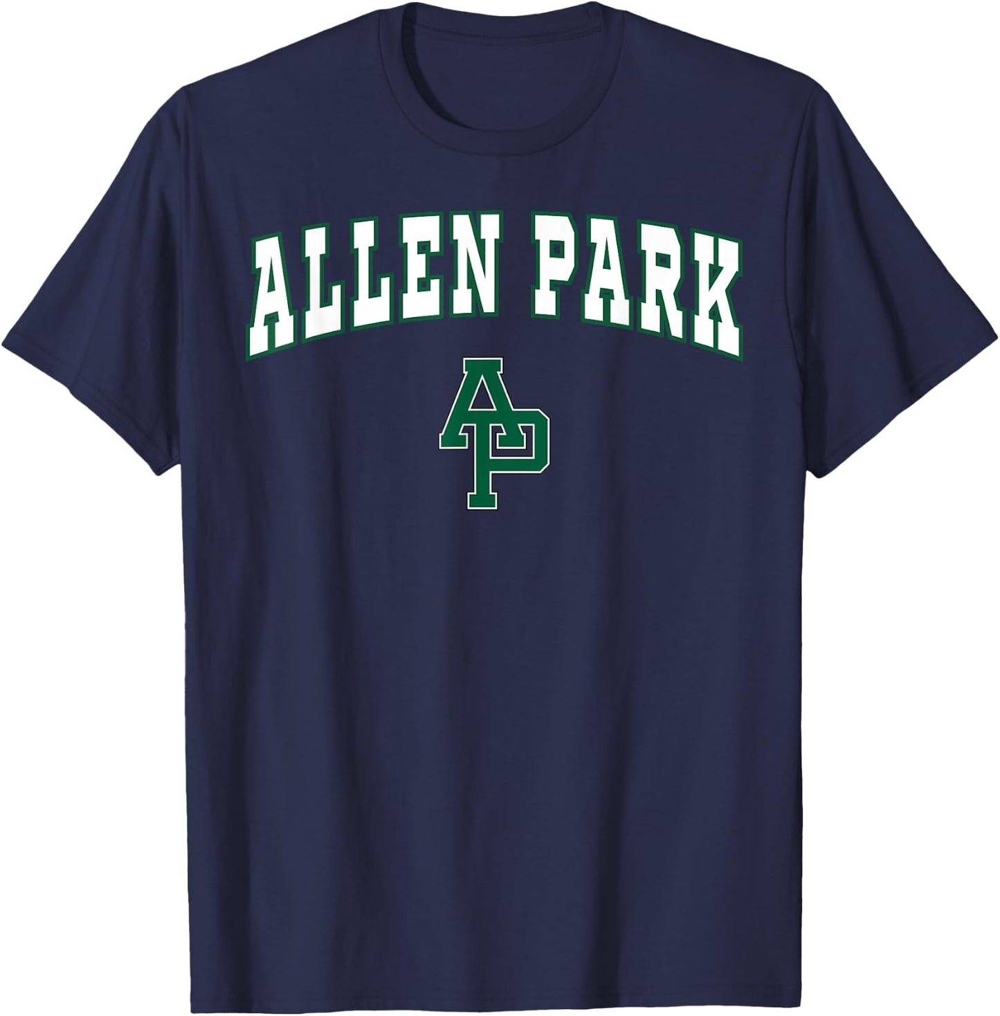 Allen Park High School Jaguars C2 T-Shirt - T-Shirt | Navy