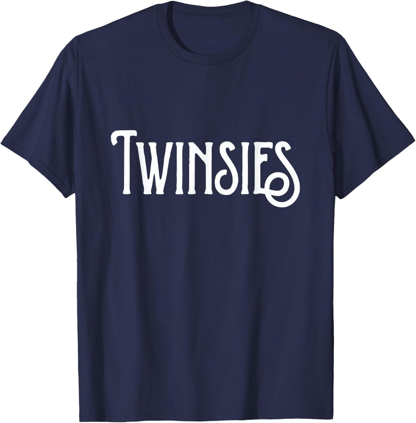Twinsies for Matching Twin Shirt T-Shirt - T-Shirt | Navy