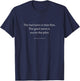 The bad news is time flies The good news is you're the pilot T-Shirt - T-Shirt | Navy