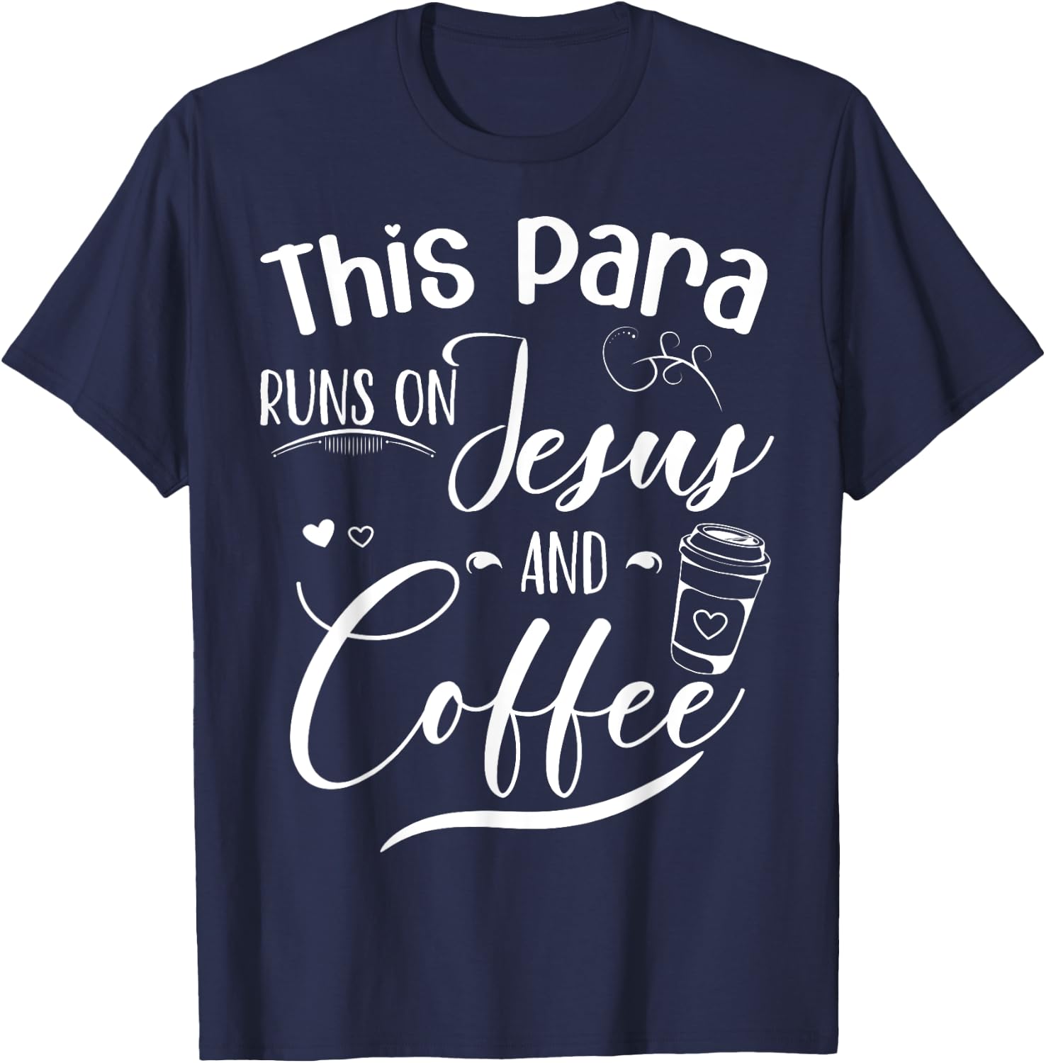 Funny Paraprofessional Teacher Para Sped Ed Parapro T-Shirt - T-Shirt | Navy