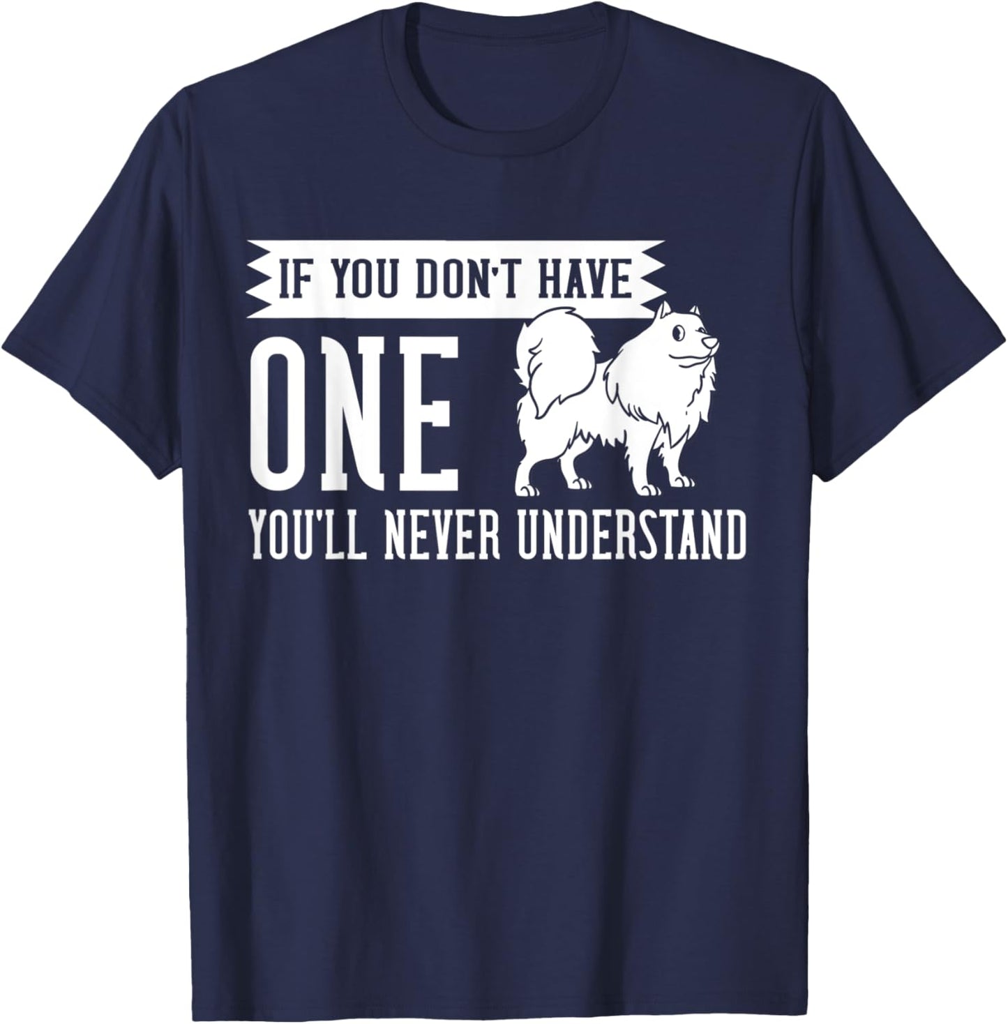 Samoyed Dog Puppies Owner Lover T-Shirt - T-Shirt | Navy