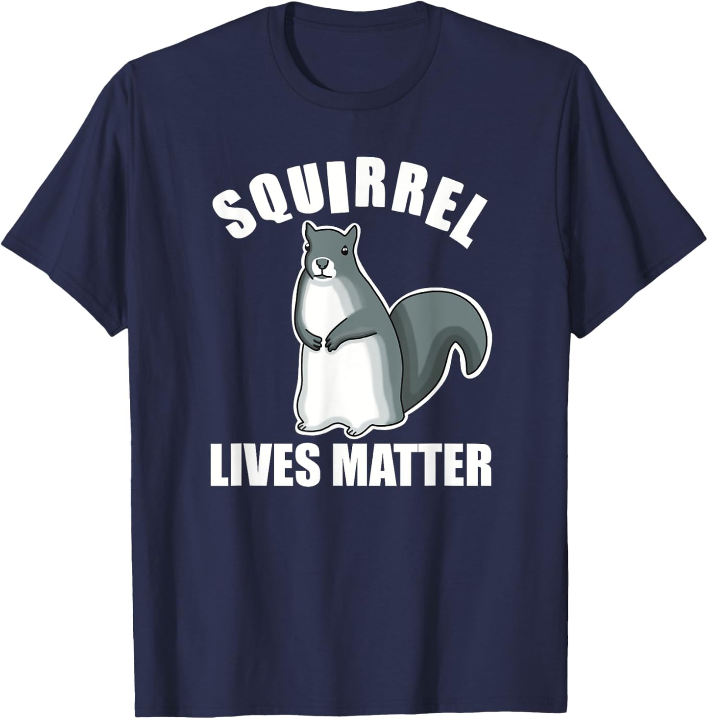 Squirrel Lives Matter T-Shirt - T-Shirt | Navy