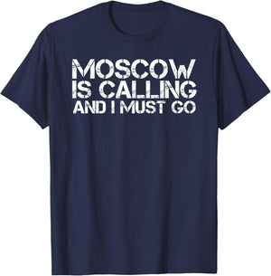 MOSCOW ID IDAHO Funny City Trip Home Roots USA Gift T-Shirt - T-Shirt | Navy