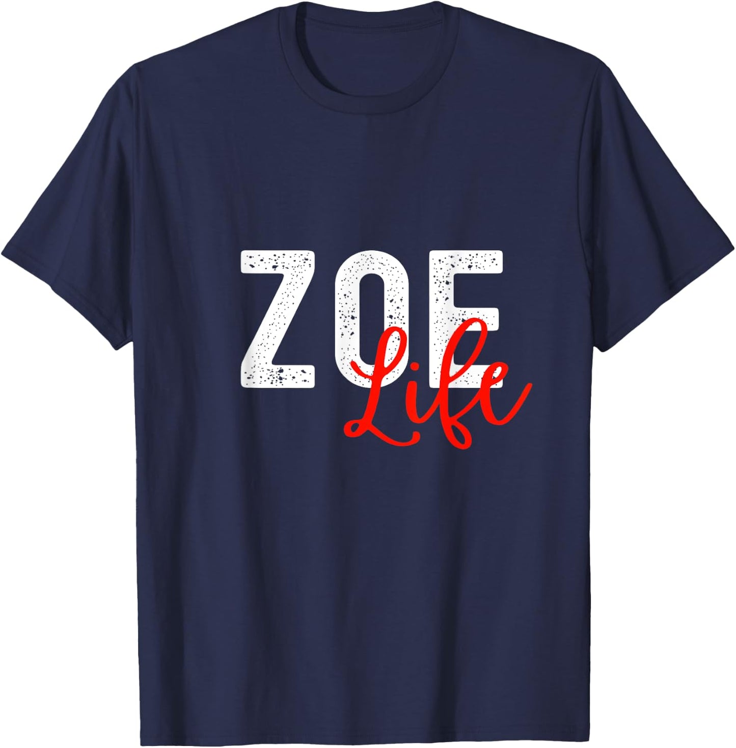 Zoe Life T-Shirt - T-Shirt | Navy