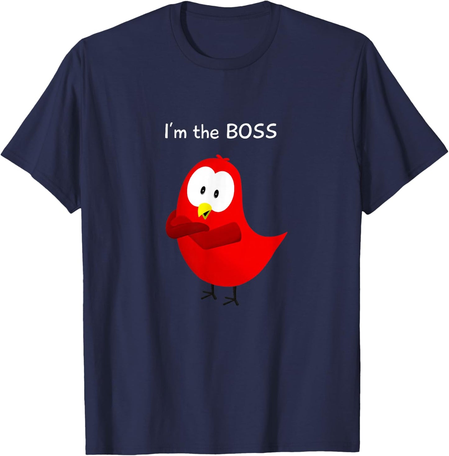 The Official Sammy Bird - I'm the Boss T-Shirt - T-Shirt | Navy