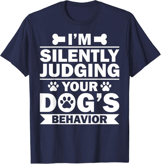 Funny Dog Trainer Design Women Pet Training Agility T-Shirt - T-Shirt | Navy