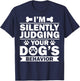 Funny Dog Trainer Design Women Pet Training Agility T-Shirt - T-Shirt | Navy