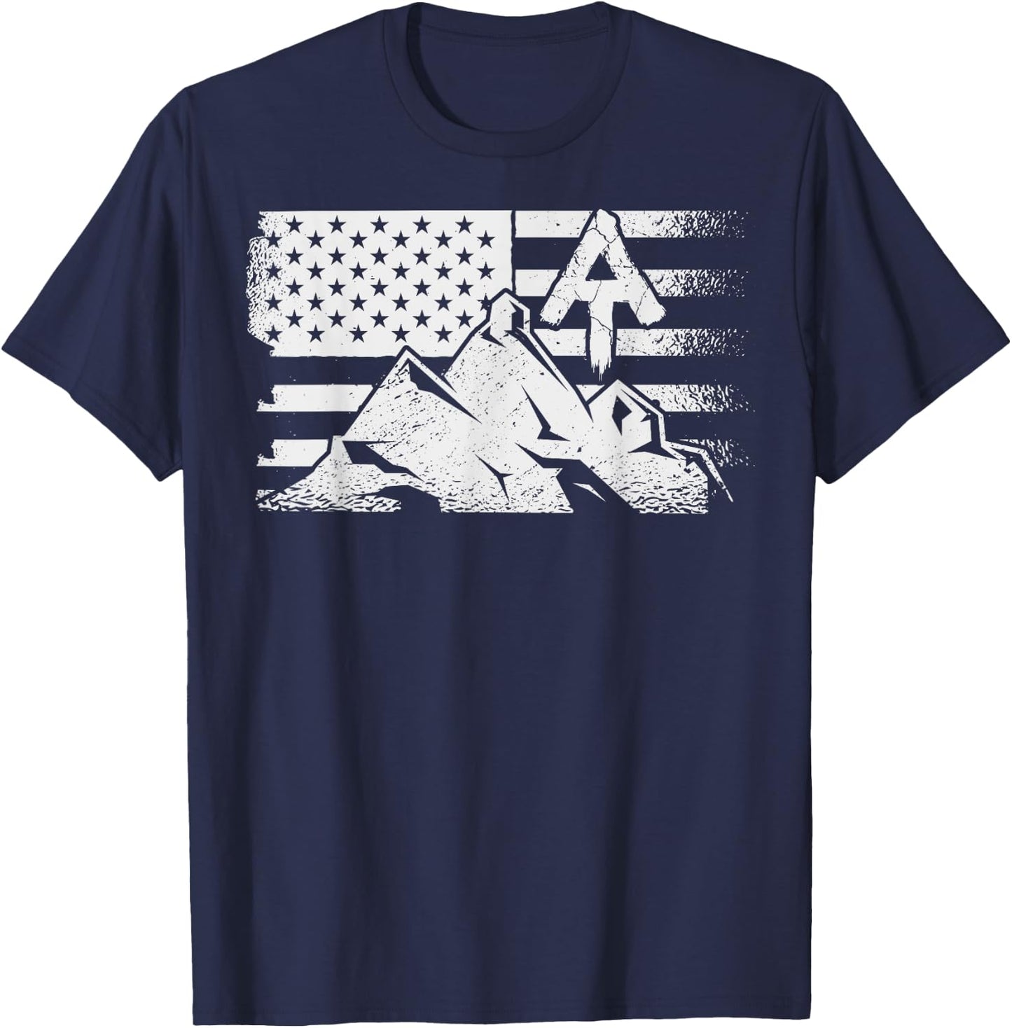 Appalachian Trail Hiking, Appalachian Mountains T-Shirt - T-Shirt | Navy