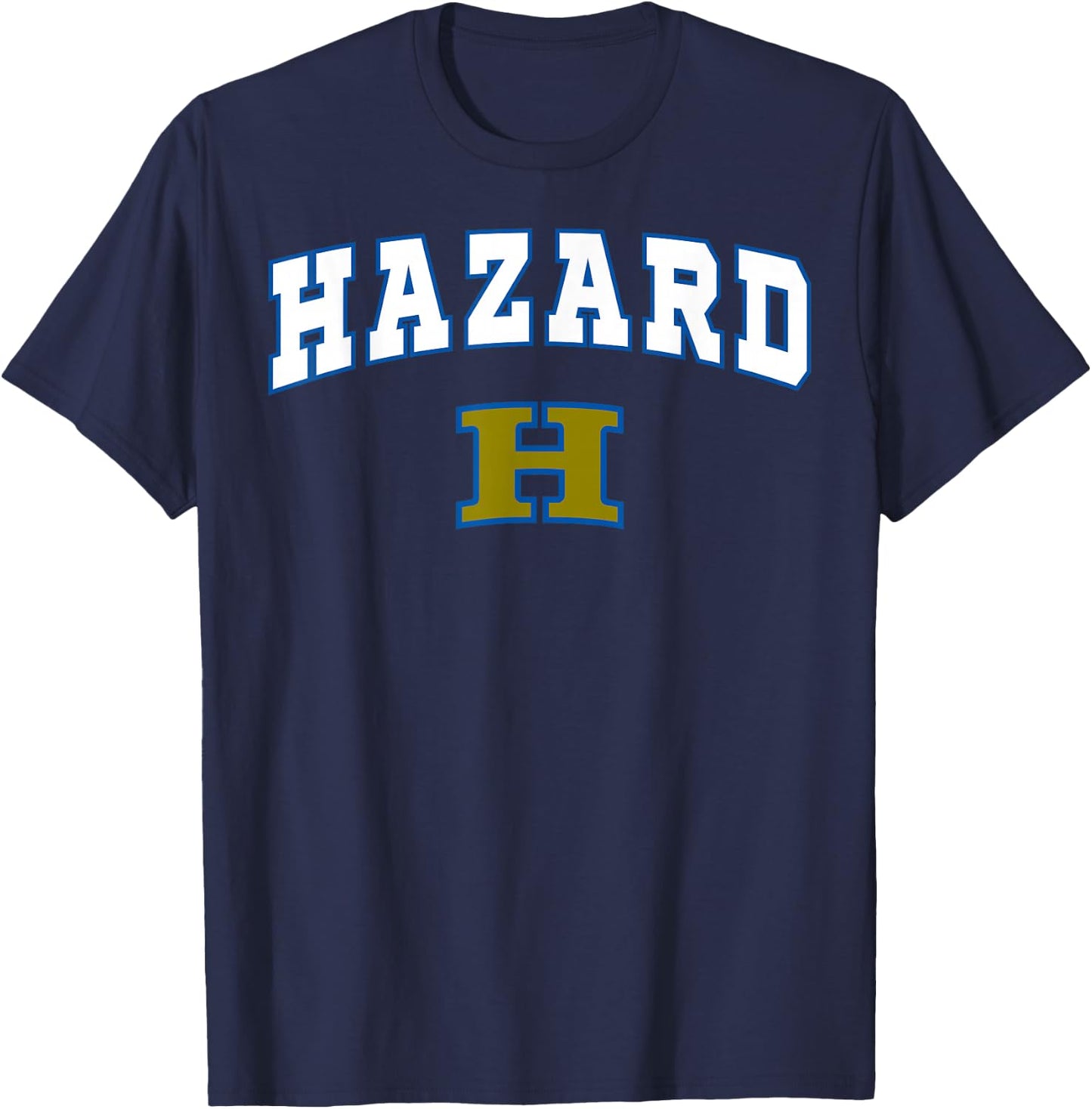 Hazard High School Bulldogs C2 T-Shirt - T-Shirt | Navy