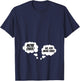 Pregnancy Announcement Future Mom Expecting Parents Dad T-Shirt - T-Shirt | Navy