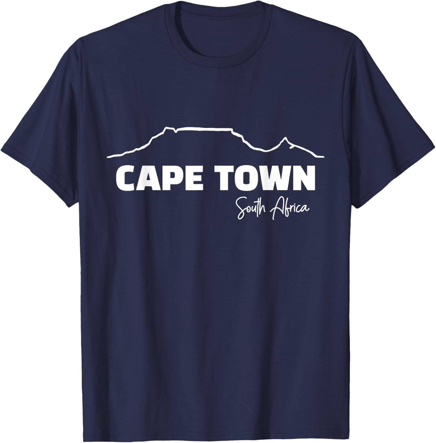 Cape Town South Africa T-Shirt - T-Shirt | Navy