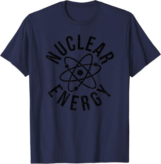 Nuclear Energy Atomic Energy Power Plant Engineer T-Shirt - T-Shirt | Navy