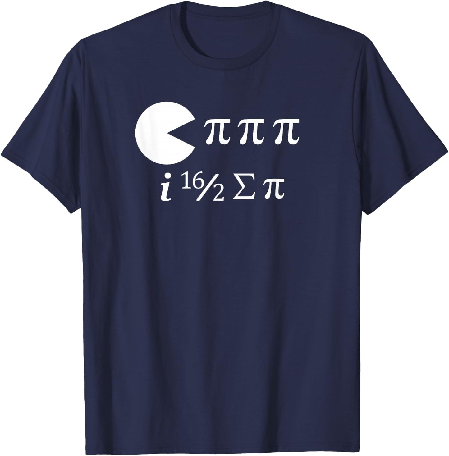 Funny Pi Day Math Science Ate Some Pi T-Shirt - T-Shirt | Navy