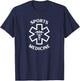Sports medicine Doctor Nurse Medical Caduceus T-Shirt - T-Shirt | Navy
