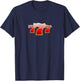 Triple Seven 777 T-Shirt - T-Shirt | Navy