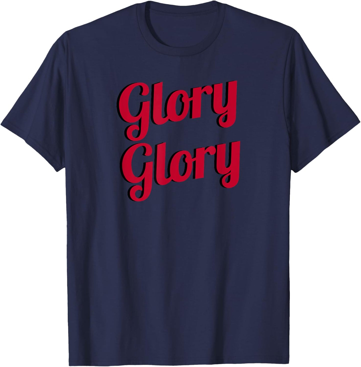 Glory Glory To Ole Georgia T-Shirt - T-Shirt | Navy