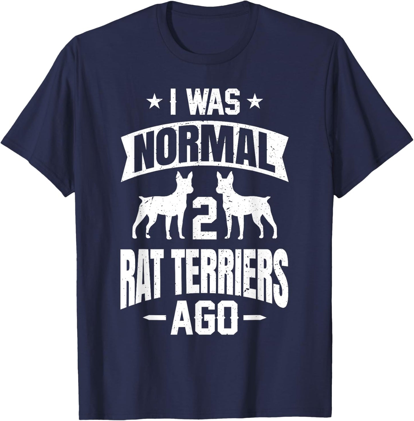 Funny Rat Terrier Rat Terrier Lover Gifts T-Shirt - T-Shirt | Navy