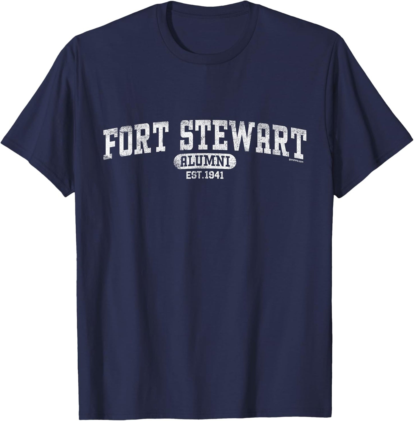 Fort Stewart Alumni - Georgia T-Shirt - T-Shirt | Navy
