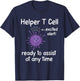 Cellular Immunity - T-Cell Immunity White Blood Cell Lover T-Shirt - T-Shirt | Navy