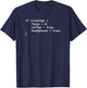Computer Programmer Software Developer Headphones Love T-Shirt - T-Shirt | Navy