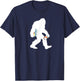 Bigfoot Pharmacist Cryptid Sasquatch Pharmacy Druggist T-Shirt - T-Shirt | Navy