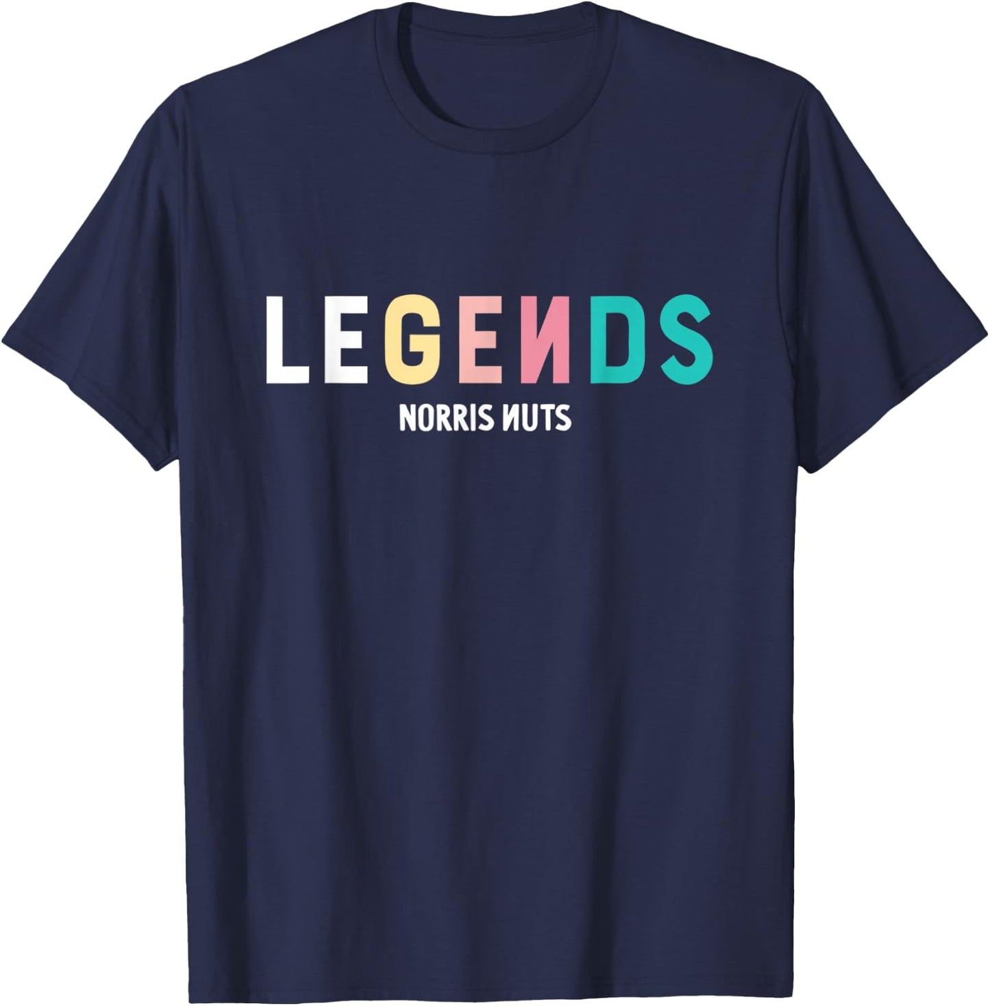Norris Nuts Merch Legends The Norris Nuts T-Shirt - T-Shirt | Navy
