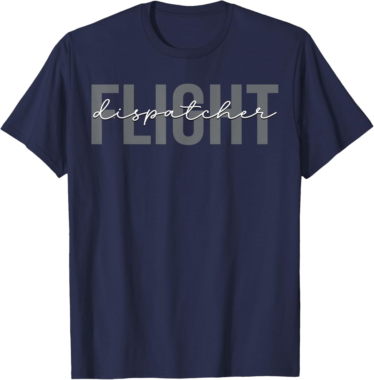 Flight Dispatcher Aviation T-Shirt - T-Shirt | Navy
