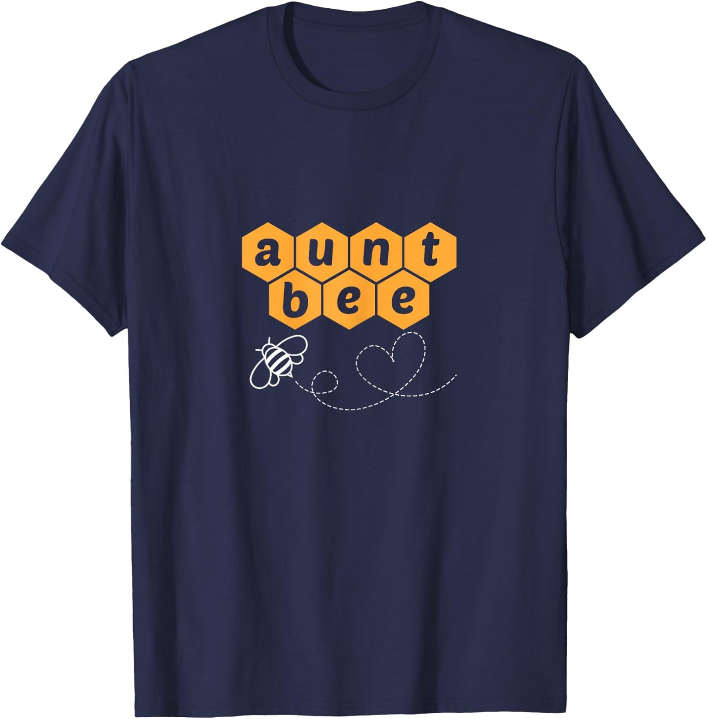 Aunt Bee Auntie Beekeeper Beekeeping Matching Family T-Shirt - T-Shirt | Navy