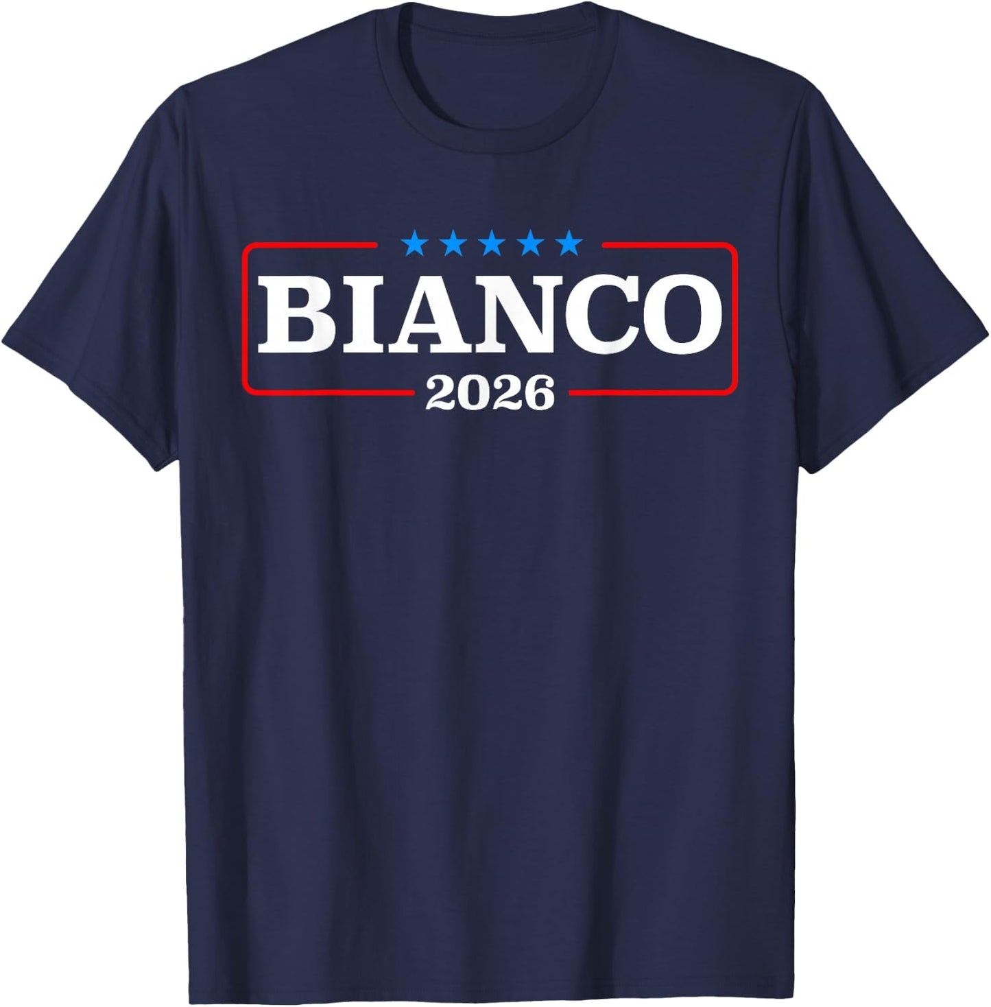 Bianco for California Governor Make California Great Again T-Shirt - T-Shirt | Navy