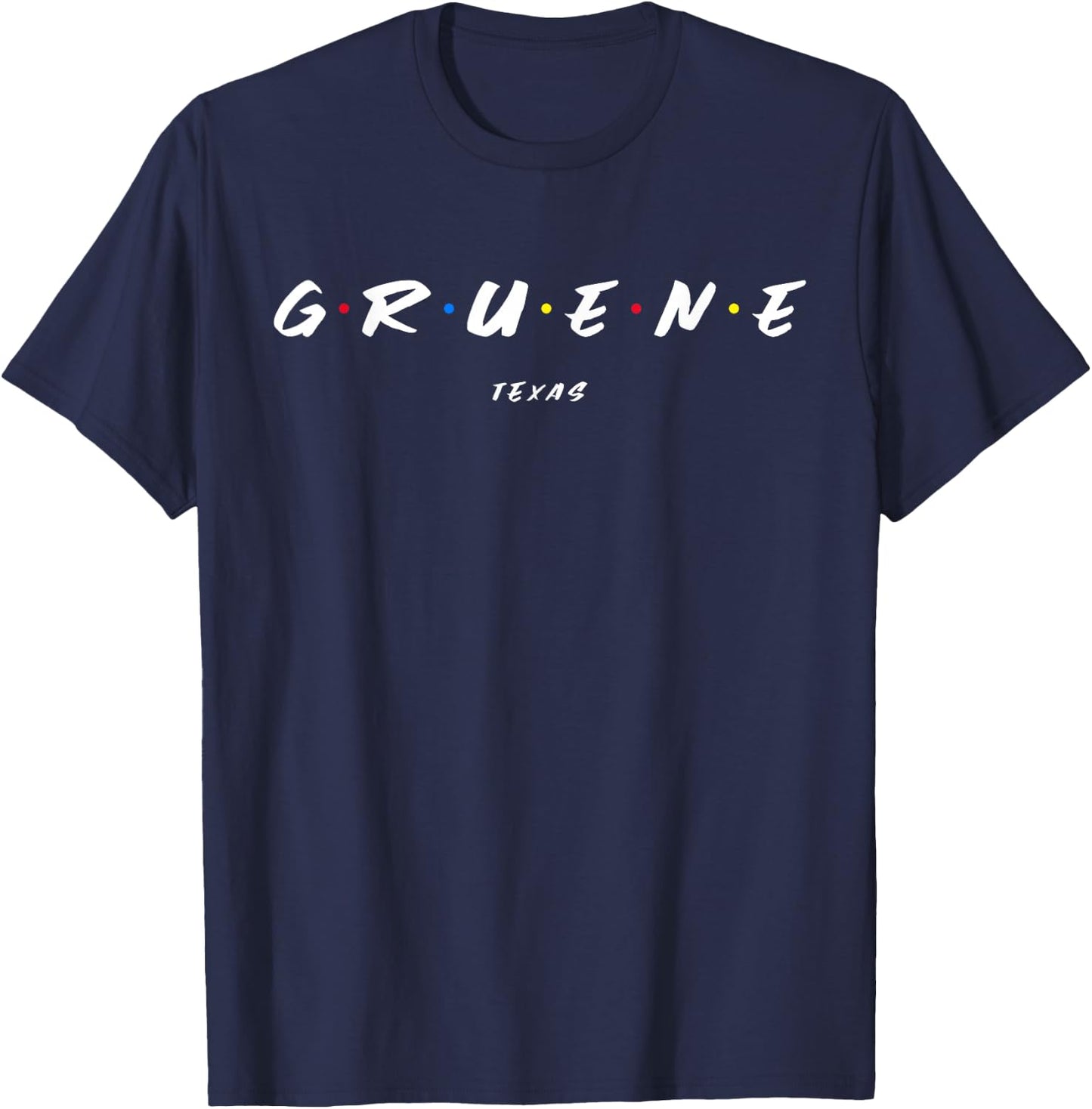 Gruene Texas Shirt Fun Dance Hall T-Shirt - T-Shirt | Navy